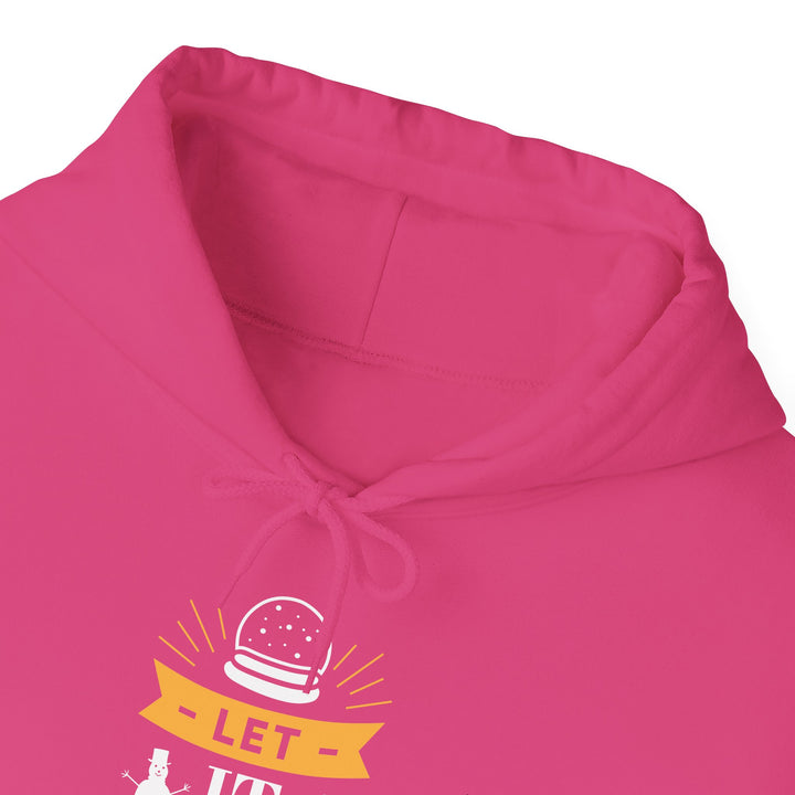 Unisex Heavy Blend™ Hooded Sweatshirt - 'Let It Snow' Cozy Sweatshirt