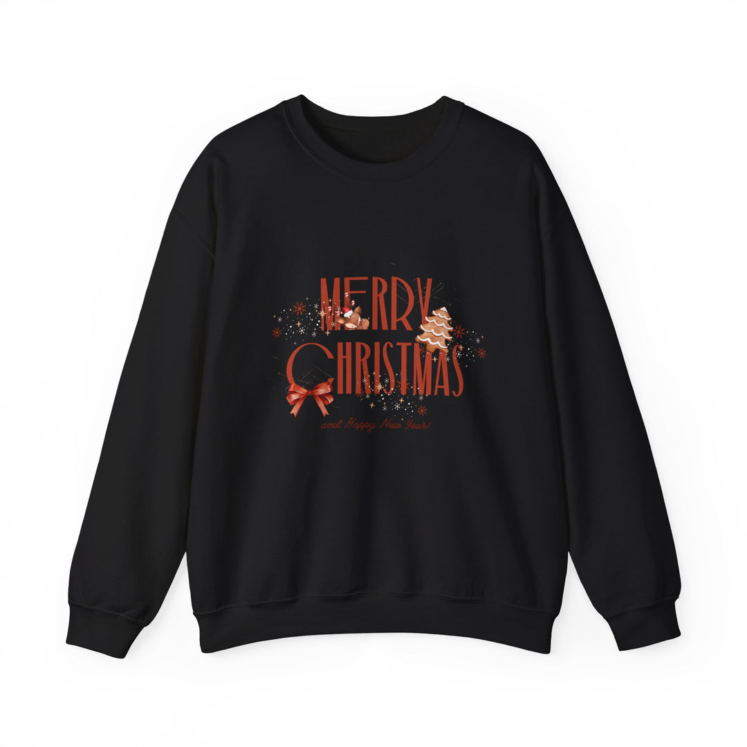 Merry Christmas Crewneck Sweatshirt – Vintage Holiday Graphic