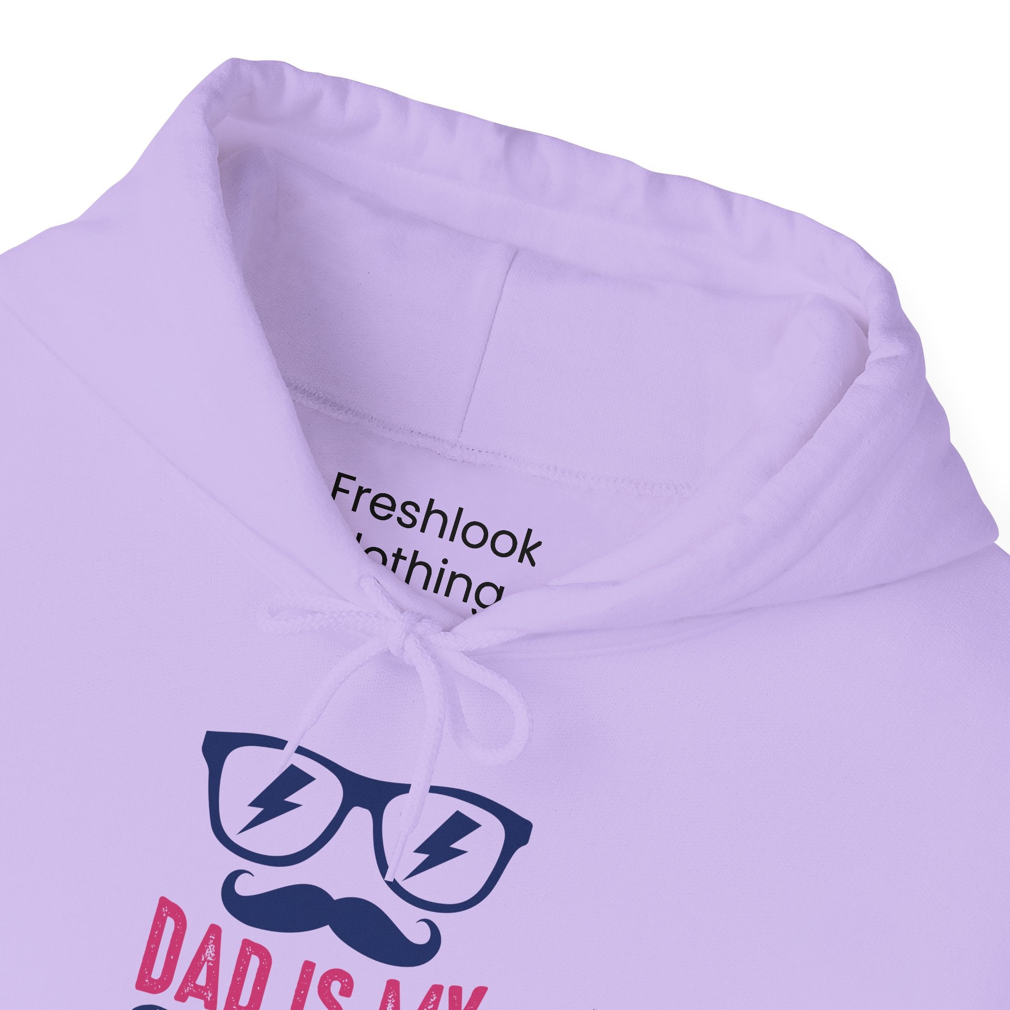 Dad’s Hooded Sweatshirt – Dad is My Superhero Design