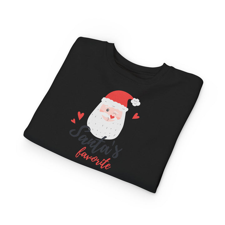Toddler Sweatshirt — "Santa's Favorite" Cute Kids Christmas Pullover