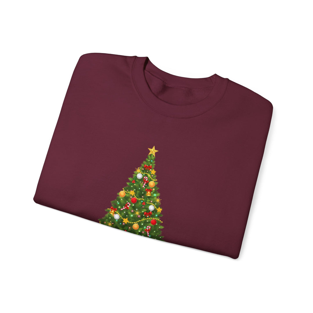 Christmas Tree Sweatshirt — Merry Christmas Holiday Crewneck