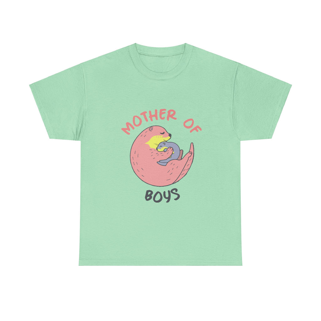 Mom T-Shirt - Mother of Boys Design