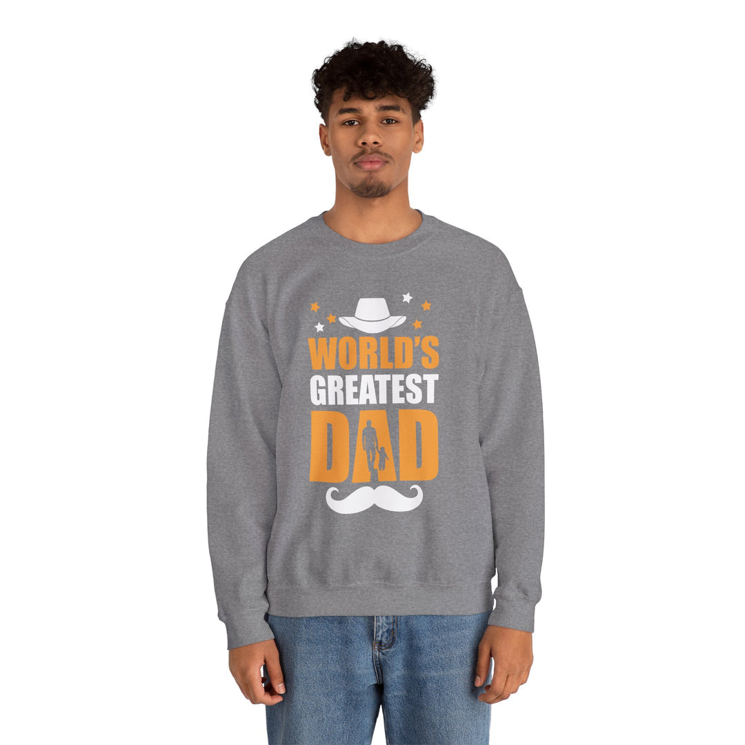 Dad’s Sweatshirt – World's Greatest Dad Design