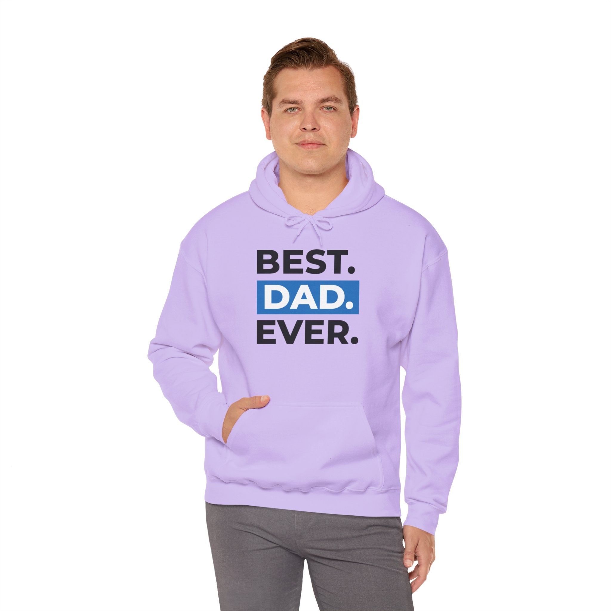 Dad’s Hooded Sweatshirt – Best Dad Ever Design