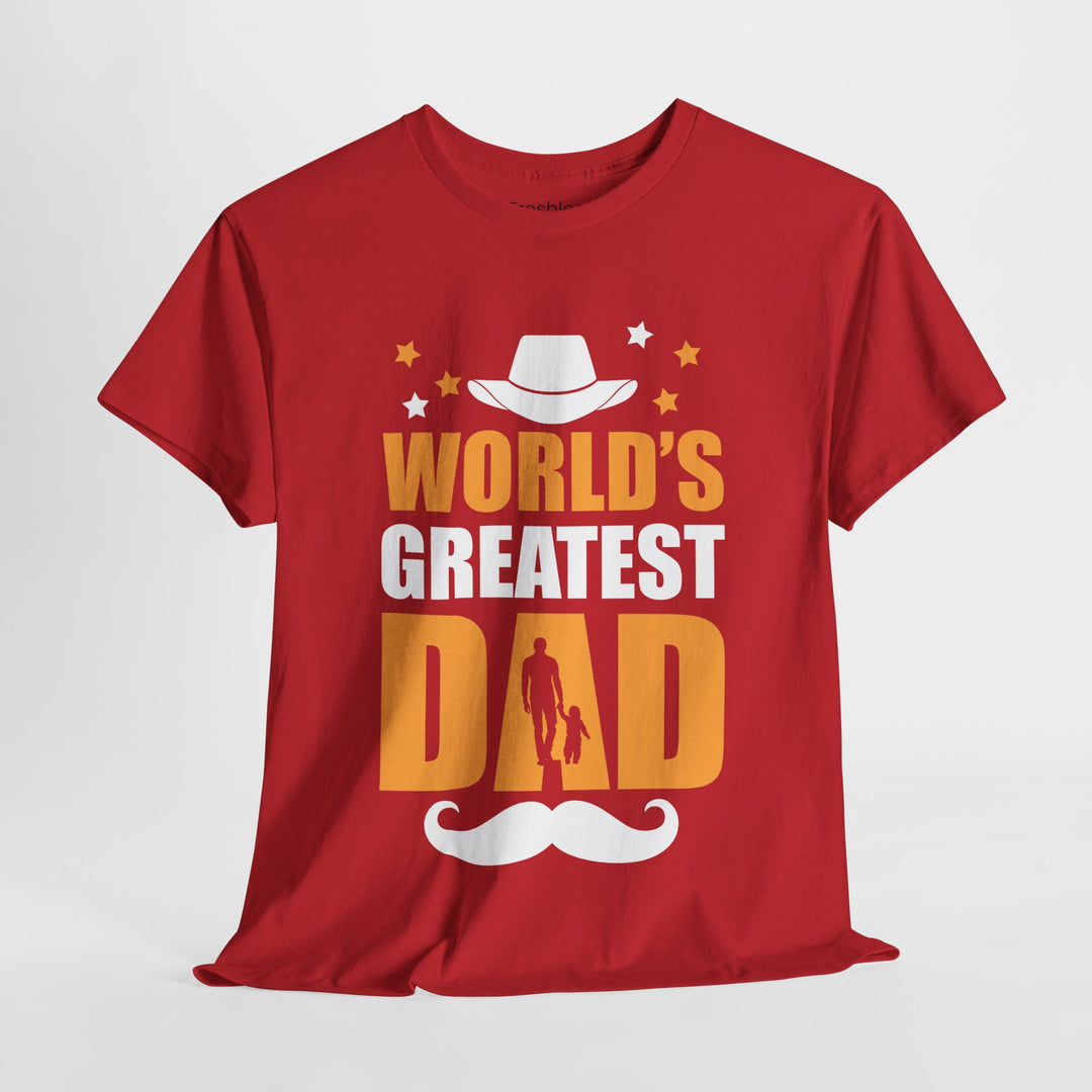 Dad's T-Shirt - World's Greatest Dad Design