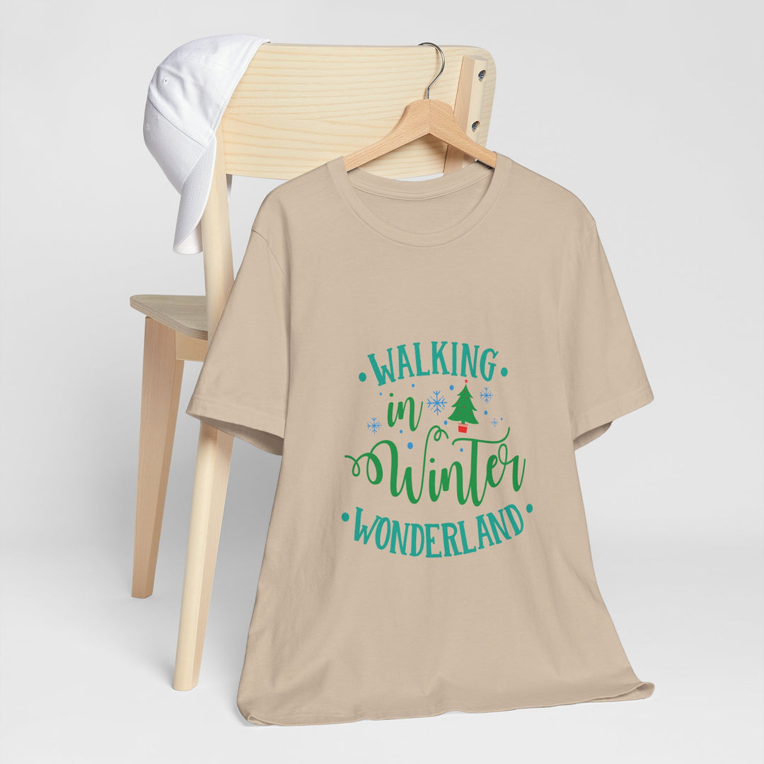 Walking in Winter Wonderland, Christmas T-shirt, Holiday tees, Family Christmas Shirts