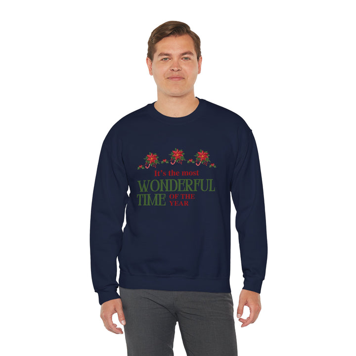 Sweatshirt — "It's the Most Wonderful Time of the Year" Holiday Crewneck