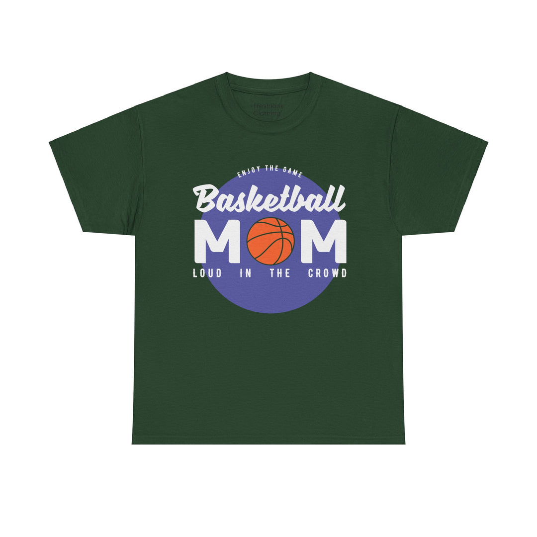 Mom T-Shirt - Basketball Mom Design | Loud in the Crowd