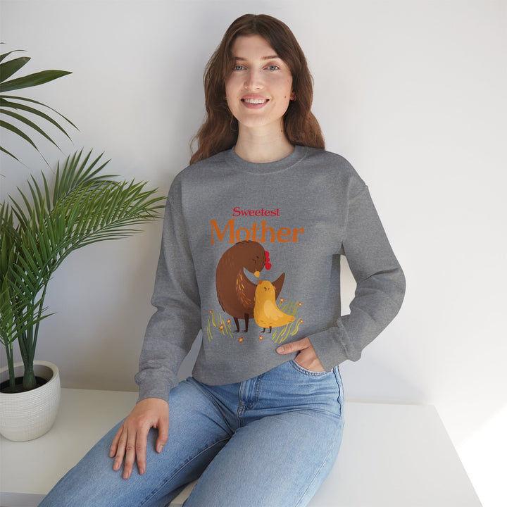 Mom's Sweatshirt - Sweetest Mother Design