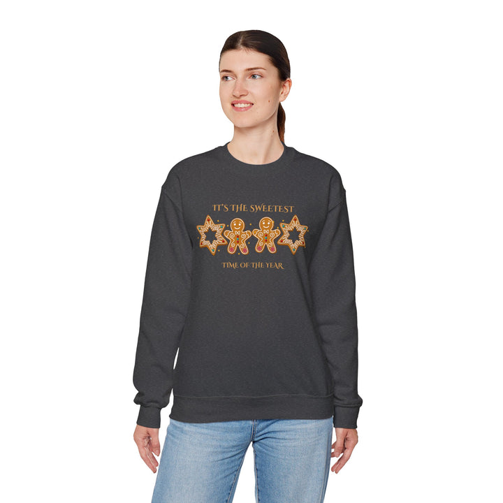 Sweatshirt - "It's the Sweetest Time of the Year" Gingerbread Holiday Crewneck