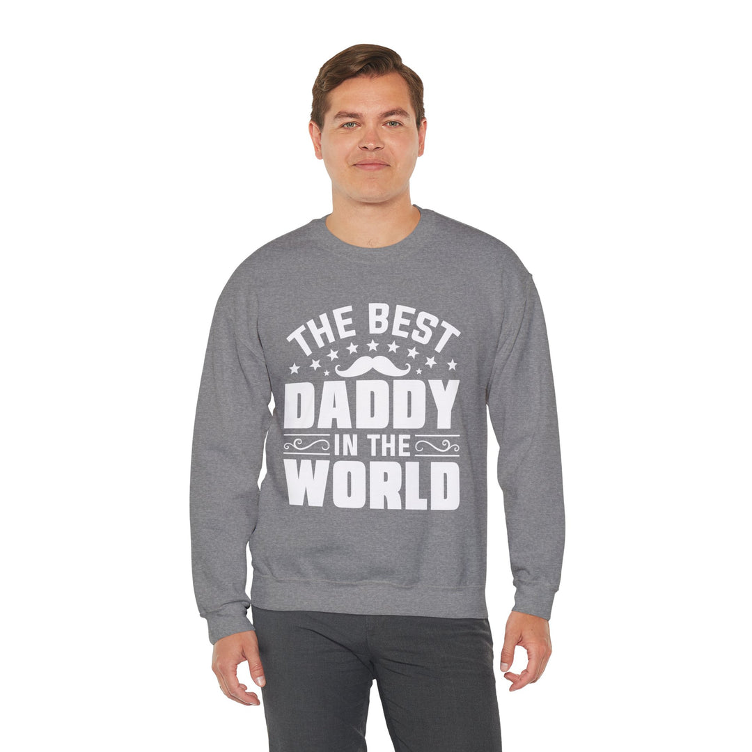 Dad’s Sweatshirt – The Best Daddy in the World Design