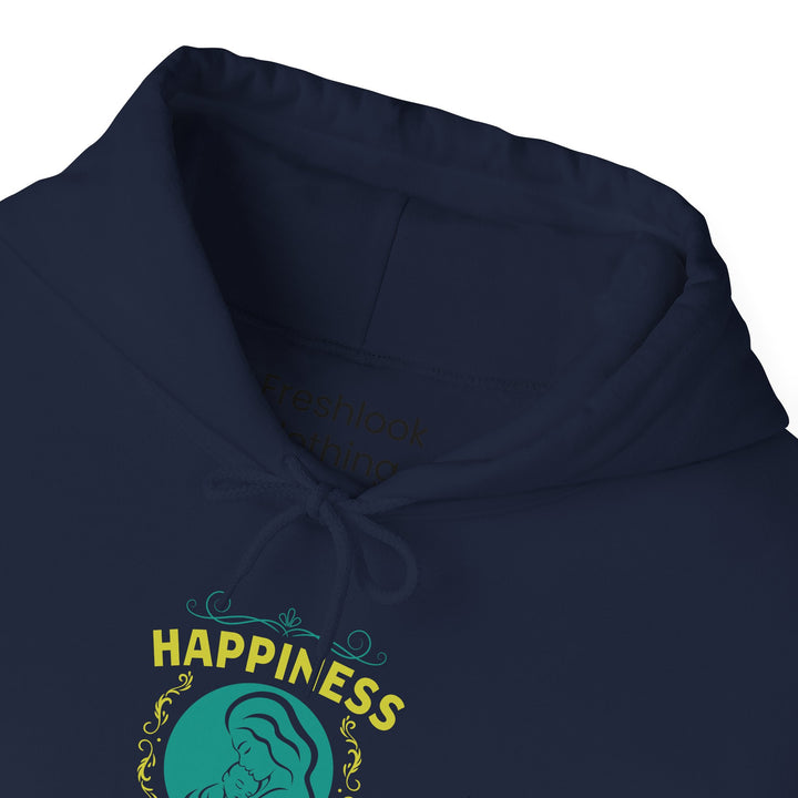 Mom's Hooded Sweatshirt – Happiness is Being a Mom Design