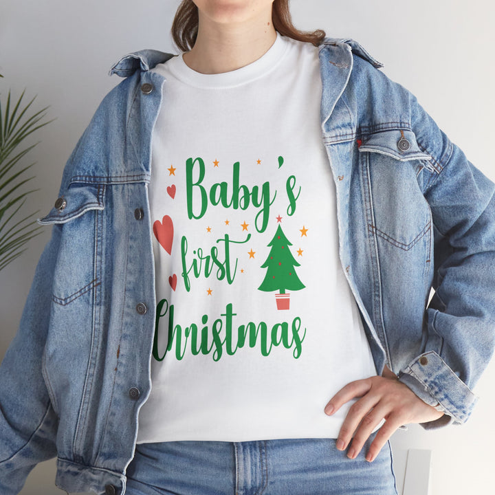 Baby's First Christmas Tee, Mom's T-shirts, Family T-shirts