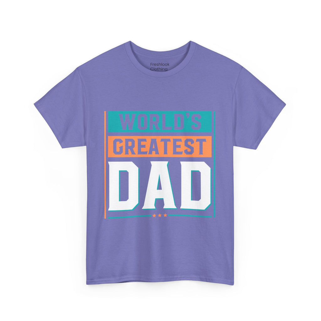 Dad's T-Shirt - World's Greatest Dad Design