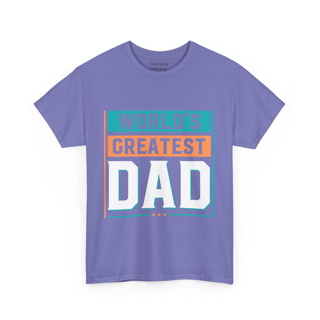 Dad's T-Shirt - World's Greatest Dad Design