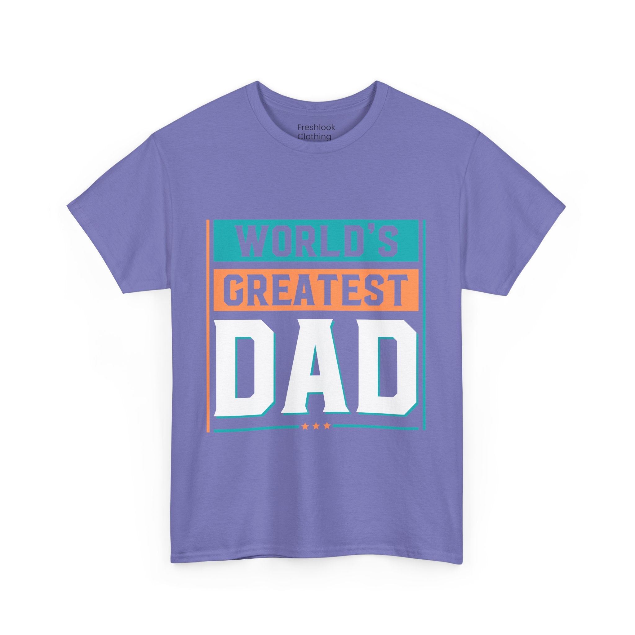 Dad's T-Shirt - World's Greatest Dad Design