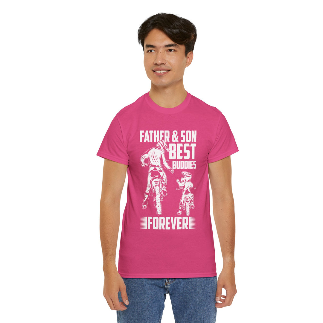 Dad's T-Shirt - Father & Son Best Buddies Forever Design