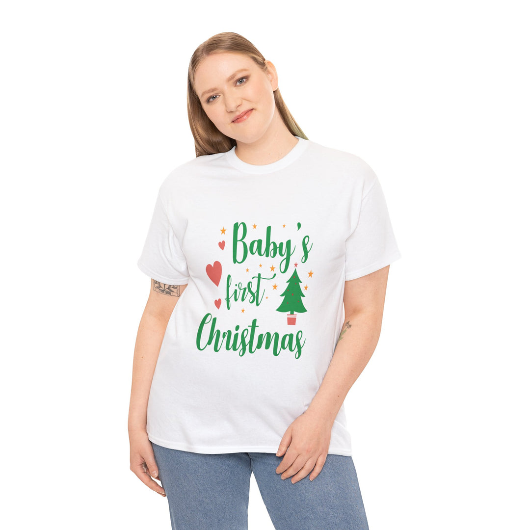 Baby's First Christmas Tee, Mom's T-shirts, Family T-shirts