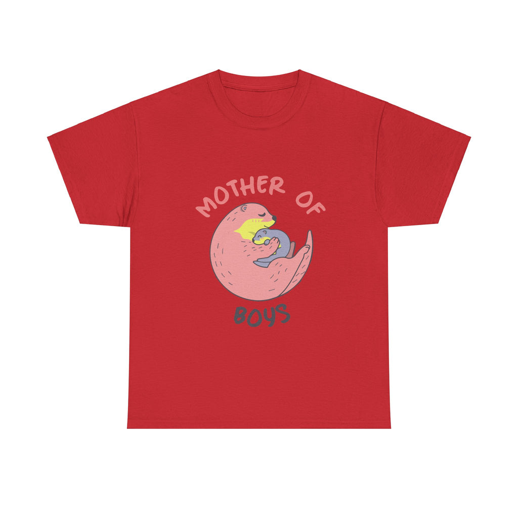 Mom T-Shirt - Mother of Boys Design