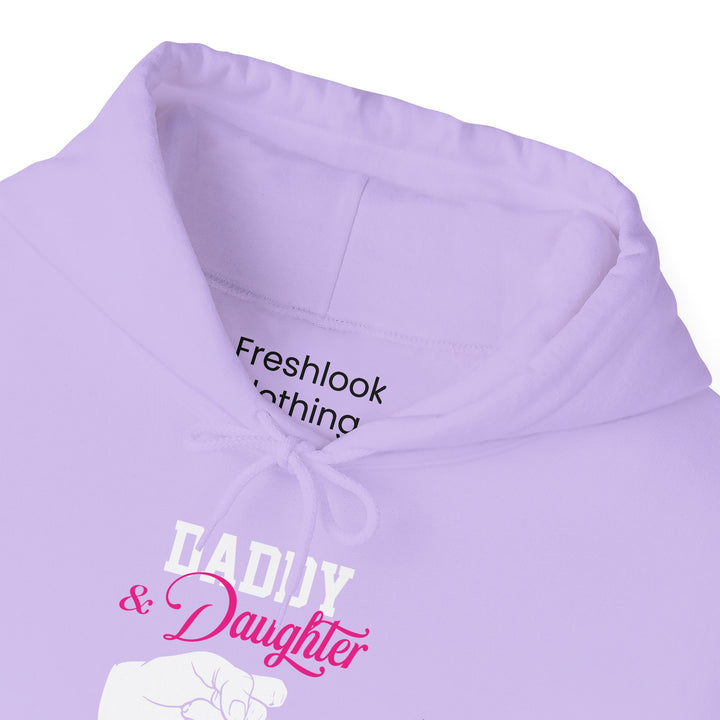 Dad’s Hooded Sweatshirt – Daddy & Daughter Best Friends Forever Design