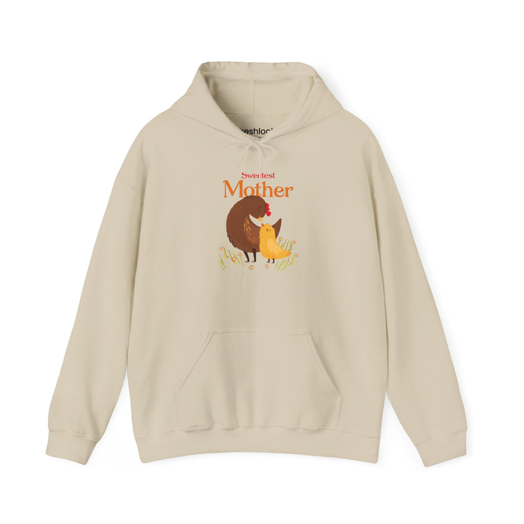 Mom's Unisex Hooded Sweatshirt - Sweetest Mother Design