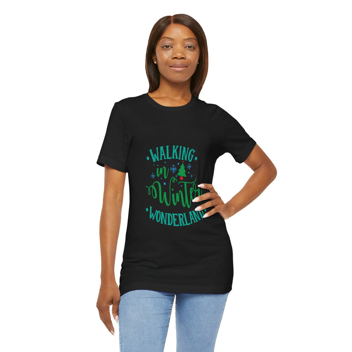 Walking in Winter Wonderland, Christmas T-shirt, Holiday tees, Family Christmas Shirts