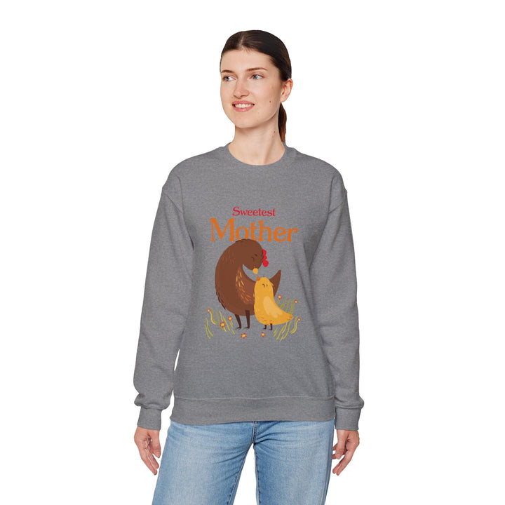 Mom's Sweatshirt - Sweetest Mother Design