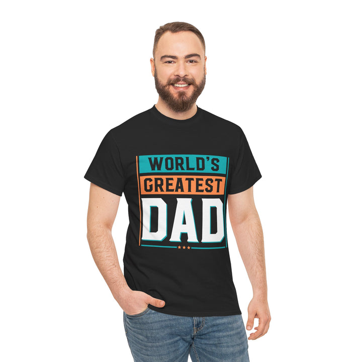 Dad's T-Shirt - World's Greatest Dad Design