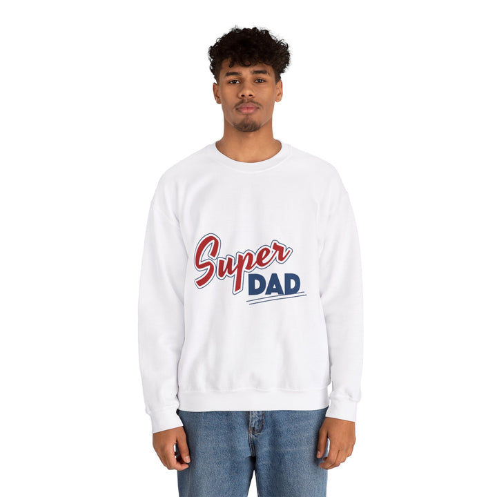 Dad’s Sweatshirt – Super Dad Perfect Father's Day Gift Design