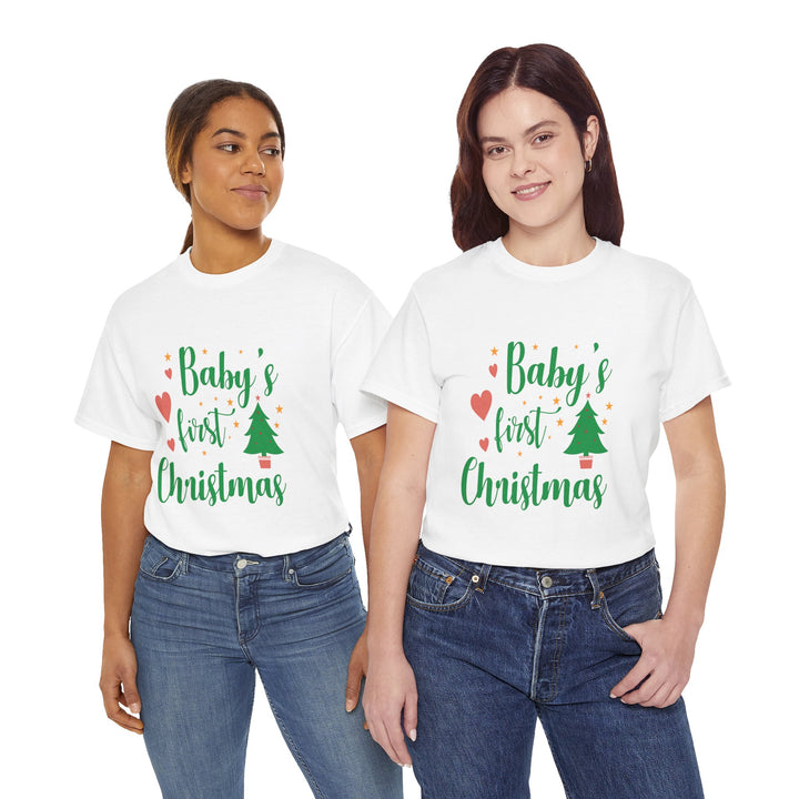 Baby's First Christmas Tee, Mom's T-shirts, Family T-shirts