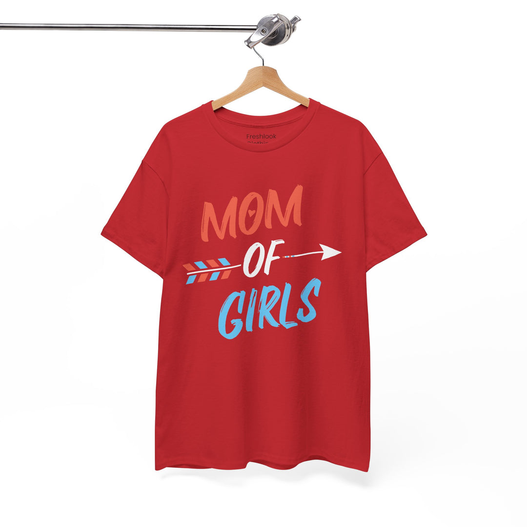 Mom’s T-shirt – Mom of Girls Design