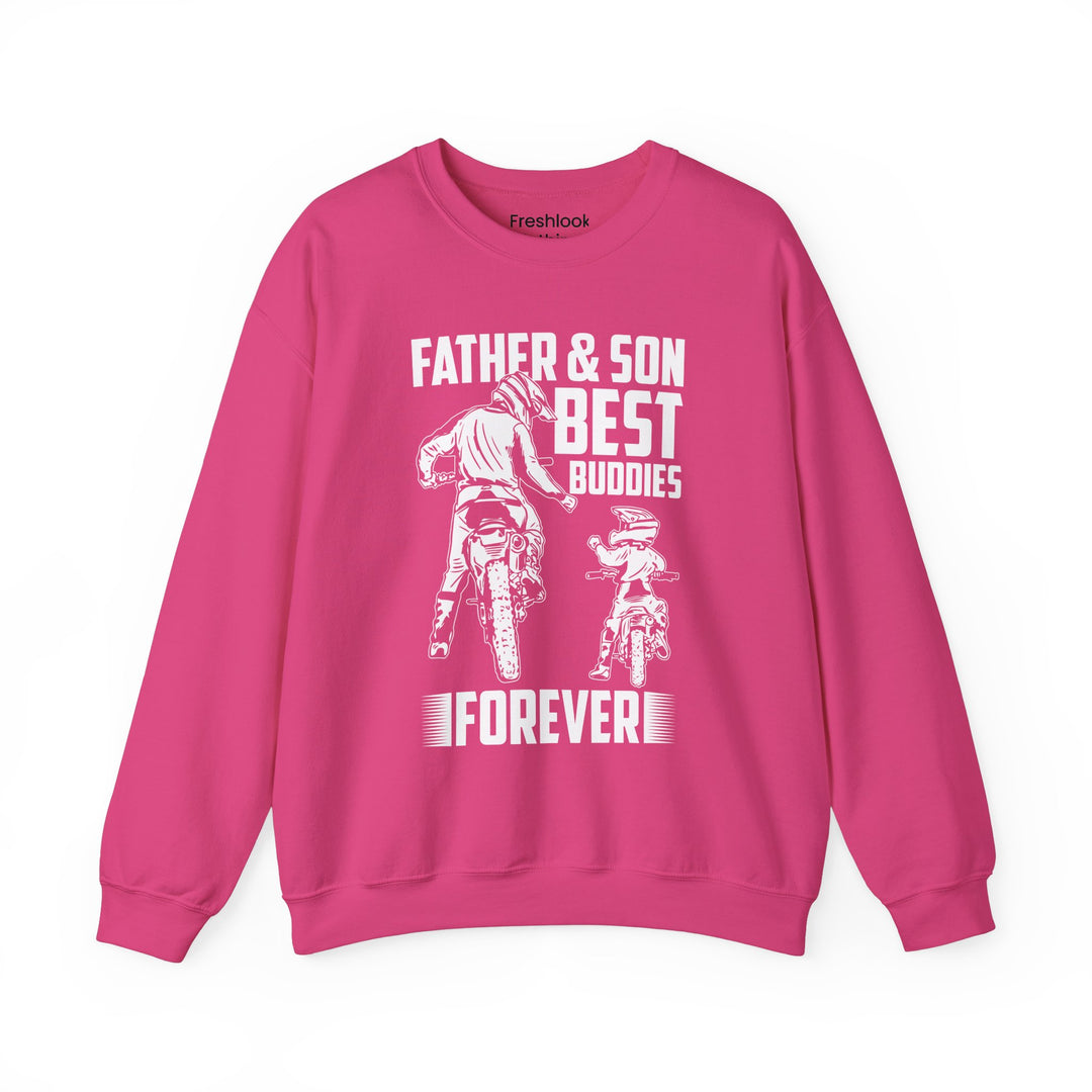 Dad’s Sweatshirt – Father & Son Best Buddies Forever Design