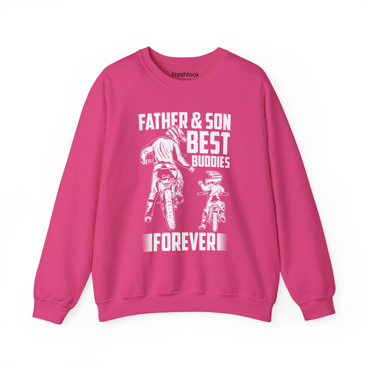 Dad’s Sweatshirt – Father & Son Best Buddies Forever Design