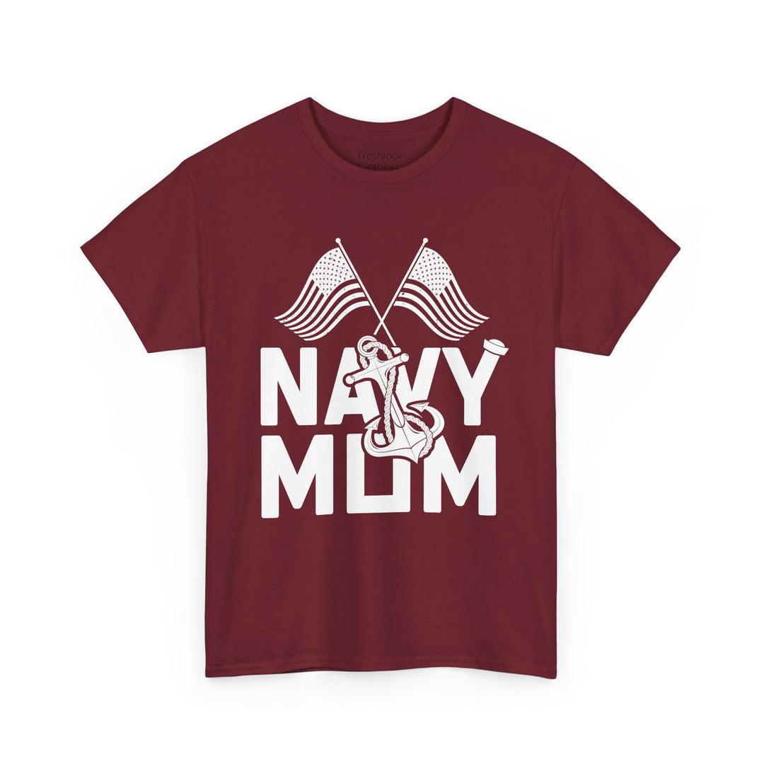 Mom’s T-shirt – Navy Mom Design