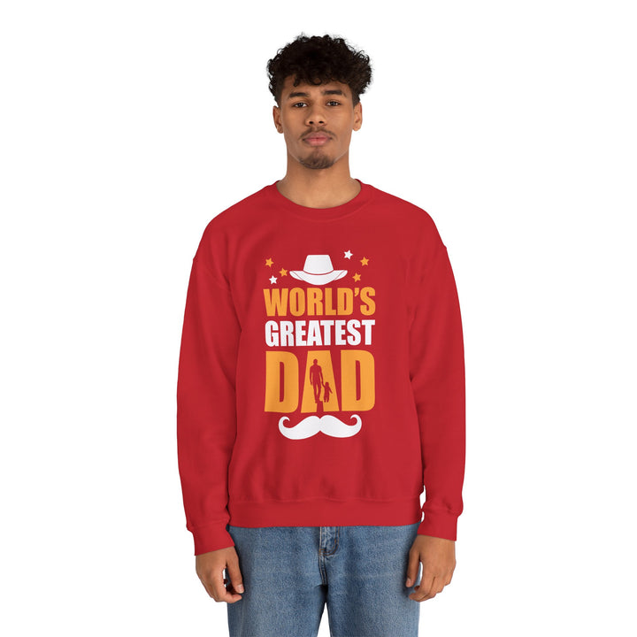 Dad’s Sweatshirt – World's Greatest Dad Design