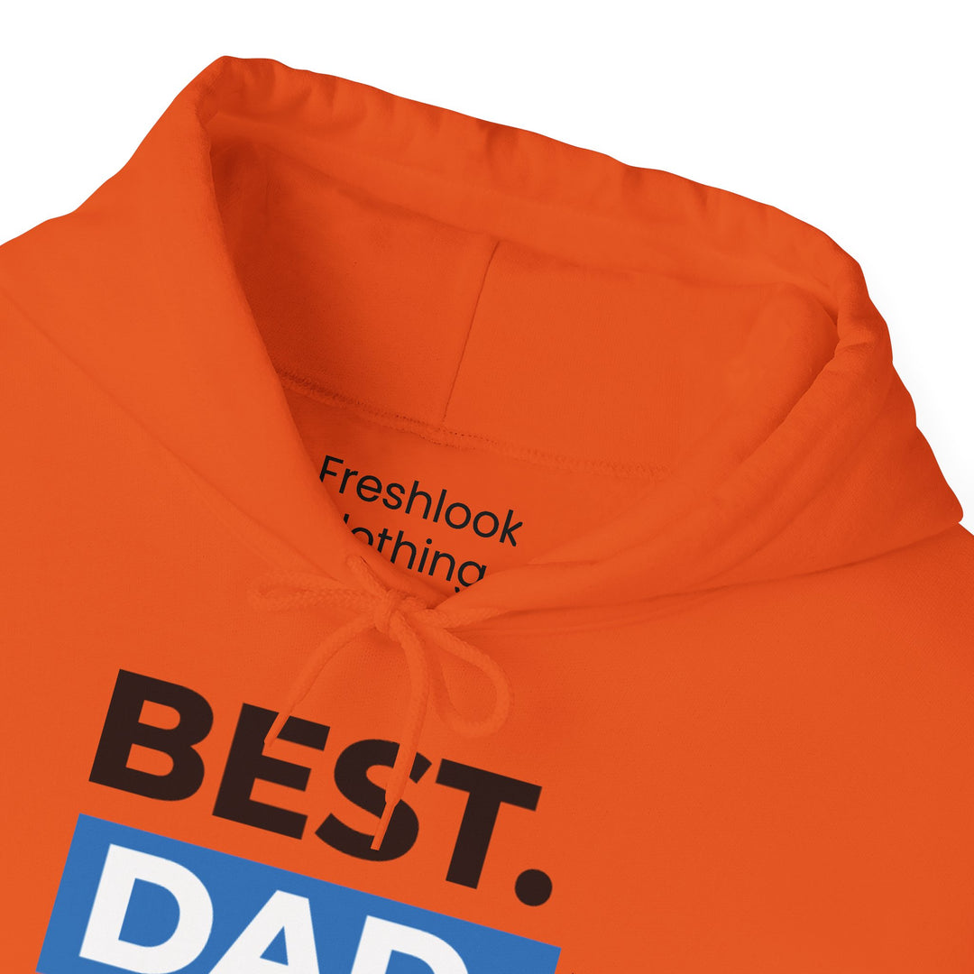 Dad’s Hooded Sweatshirt – Best Dad Ever Design