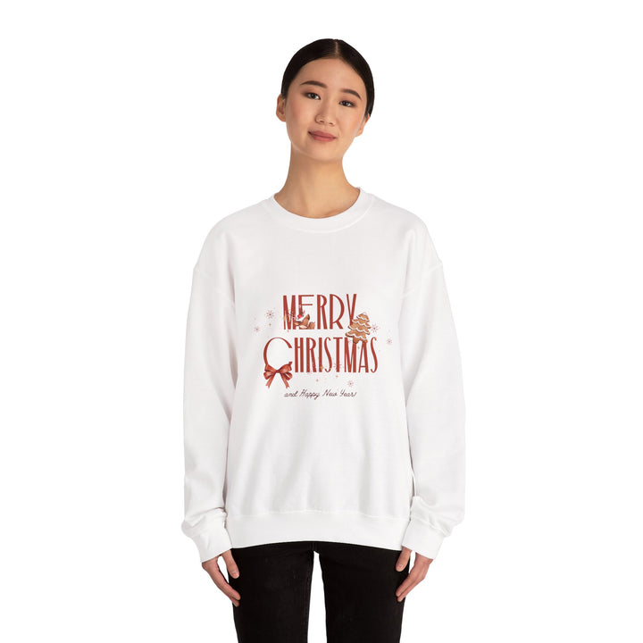 Merry Christmas Crewneck Sweatshirt – Vintage Holiday Graphic
