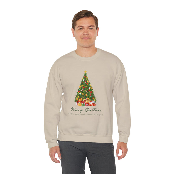 Christmas Tree Sweatshirt — Merry Christmas Holiday Crewneck