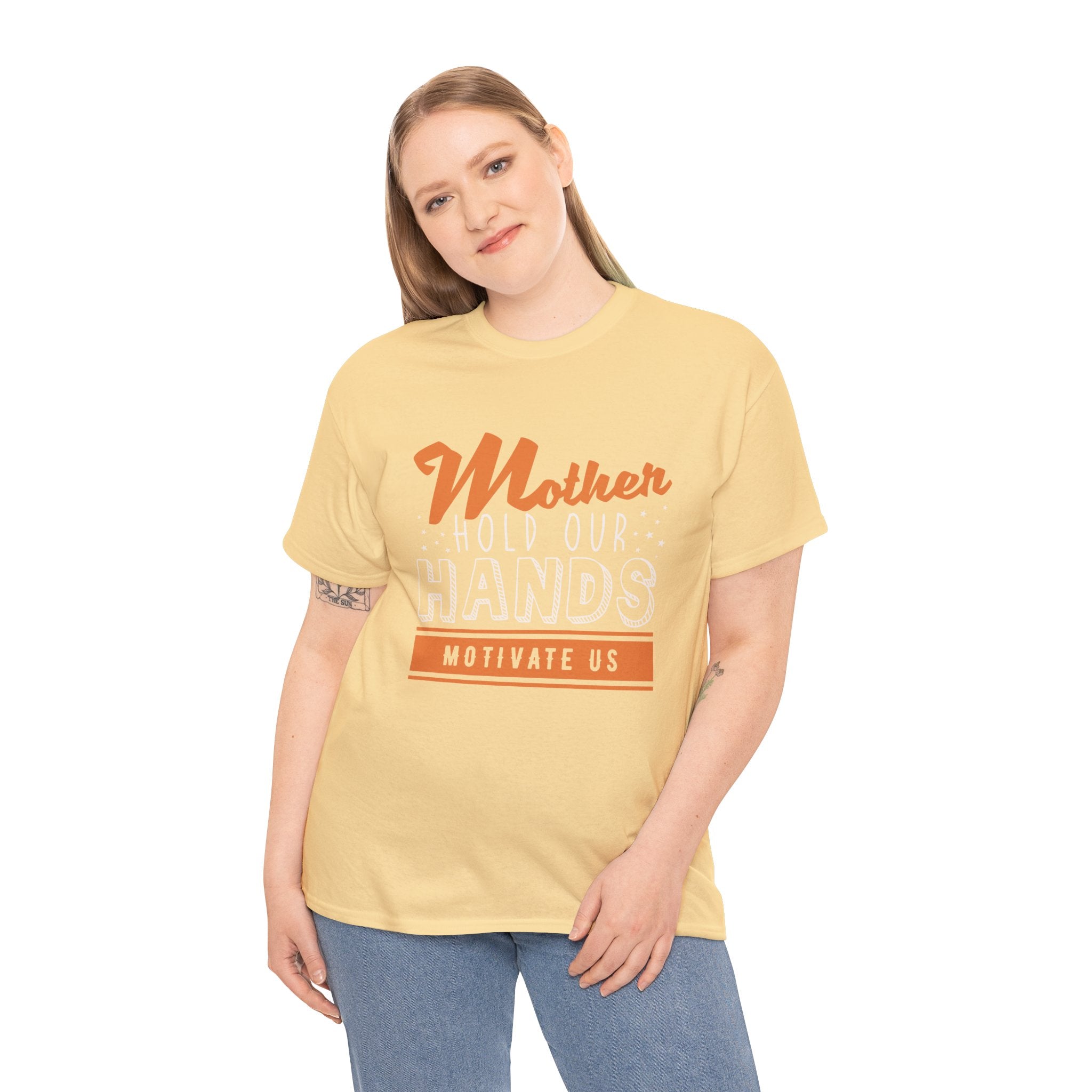 Mom T-Shirt – Mother Hold Our Hands - Motivate Us Design
