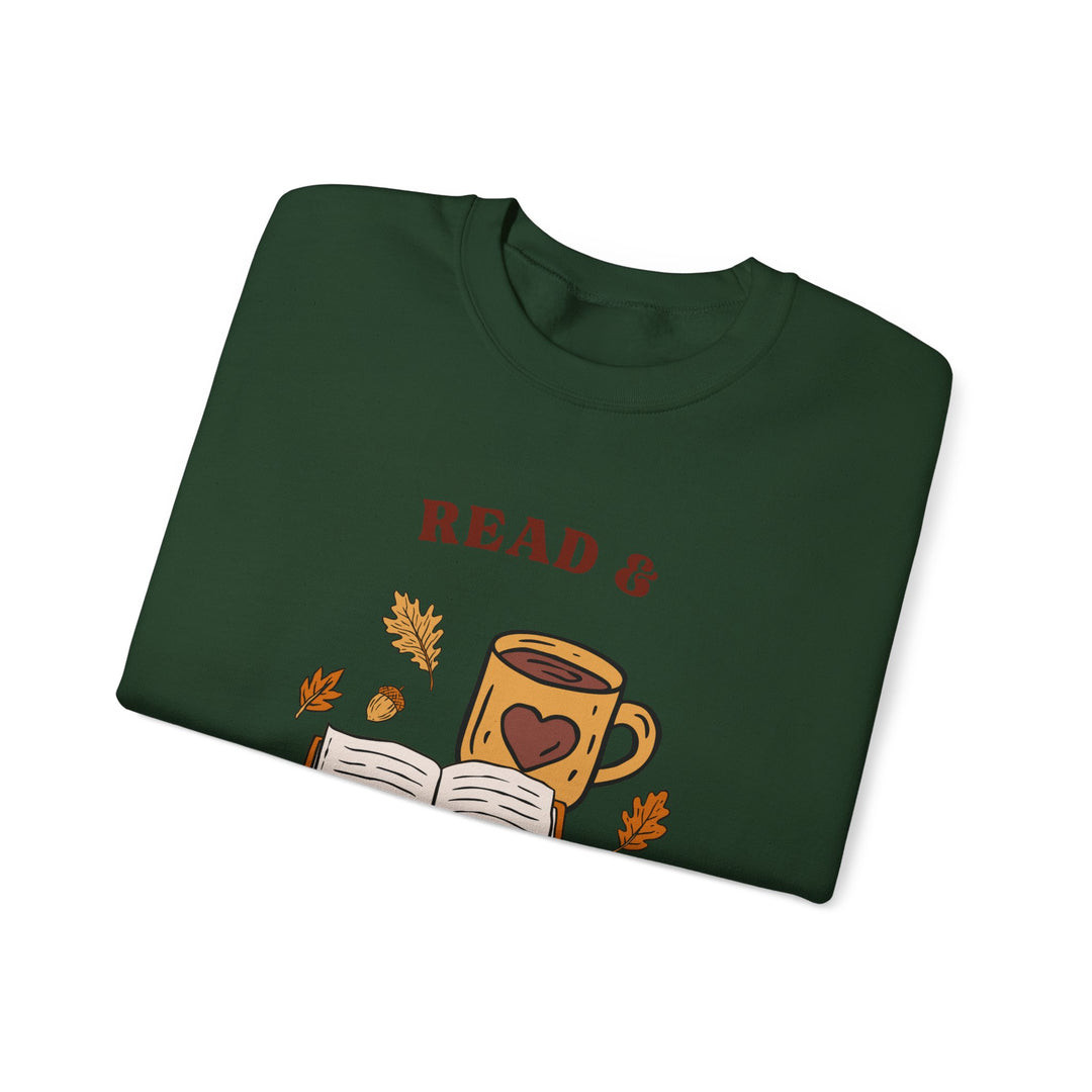 Read & Relax Sweatshirt — Cozy Book Lover Crewneck