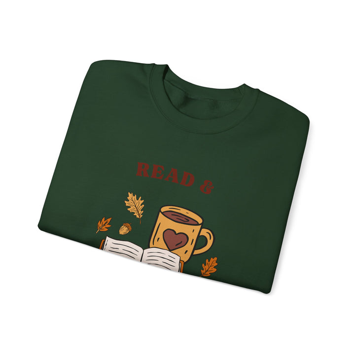 Read & Relax Sweatshirt — Cozy Book Lover Crewneck