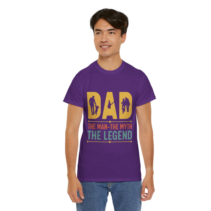 Dad's T-Shirt - Dad The Man The Myth The Legend Design