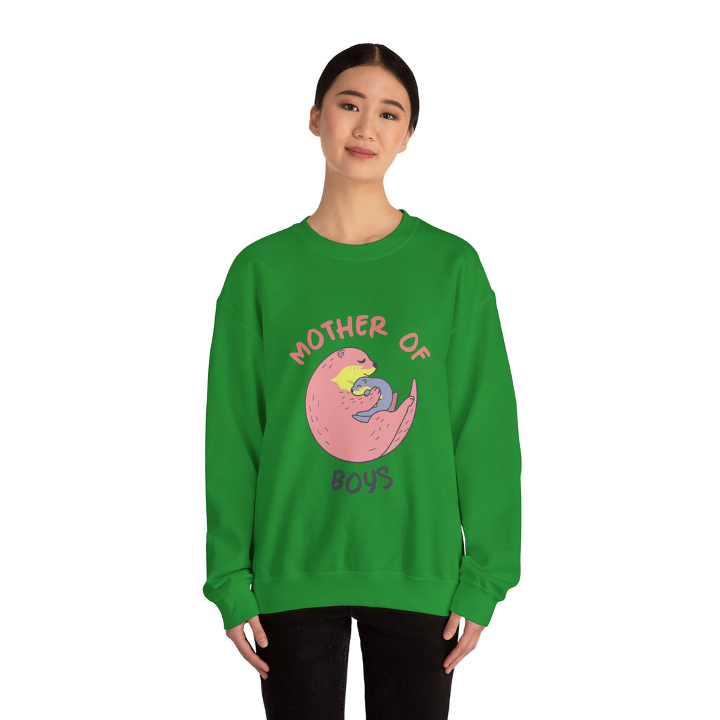 Mom Sweatshirt - Mother of Boys Design