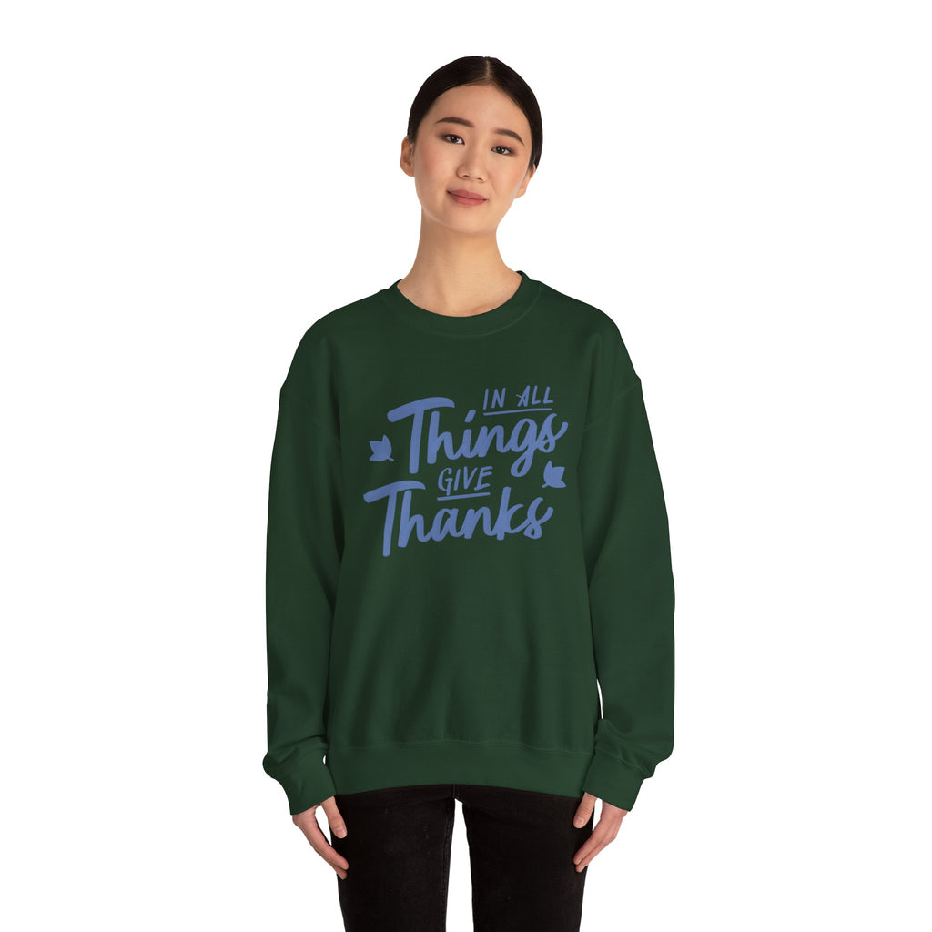 In All Things Give Thanks Design