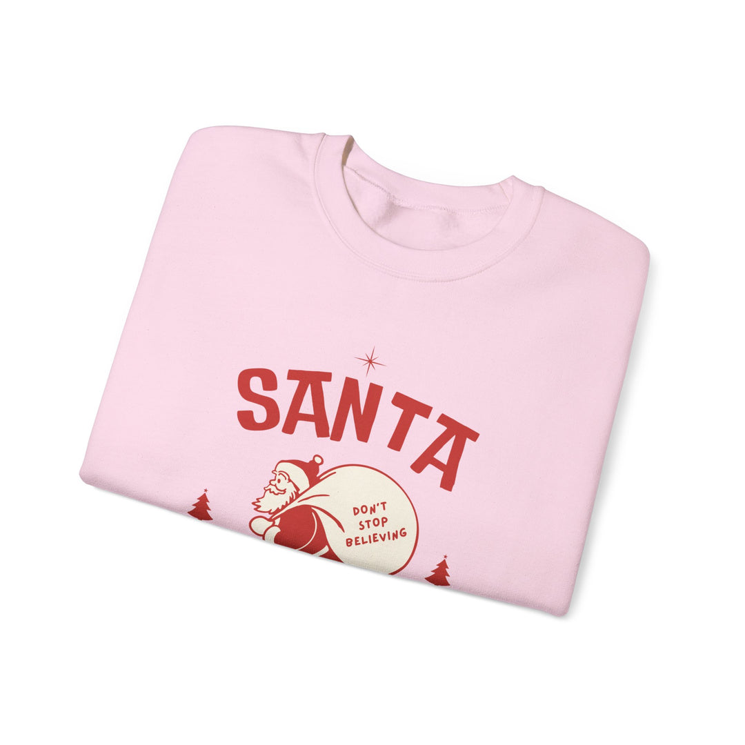 Santa Squad Sweatshirt — Retro Santa Holiday Crewneck