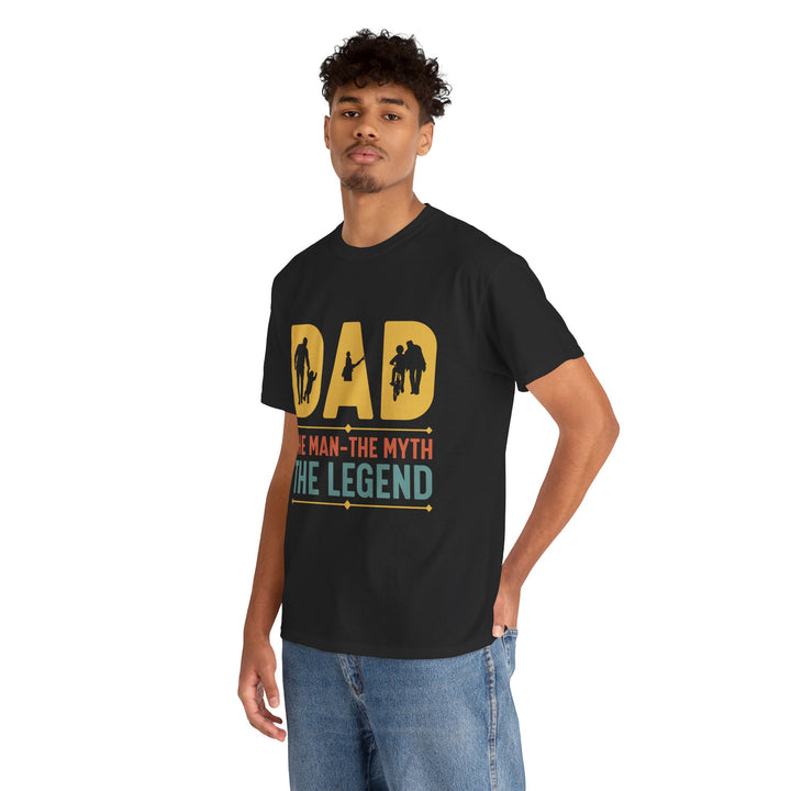 Dad's T-Shirt - Dad The Man The Myth The Legend Design