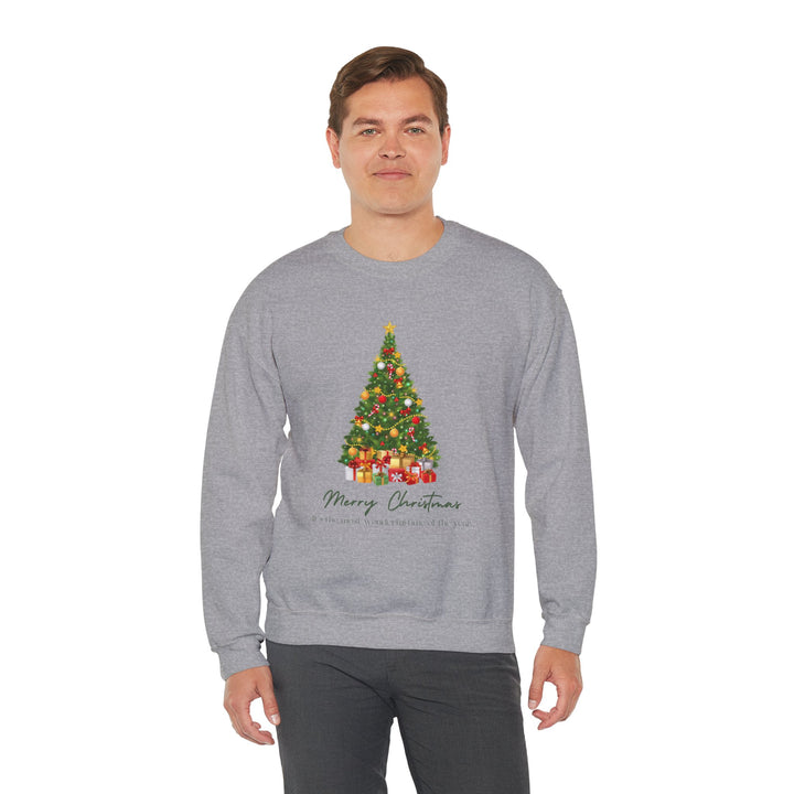 Christmas Tree Sweatshirt — Merry Christmas Holiday Crewneck