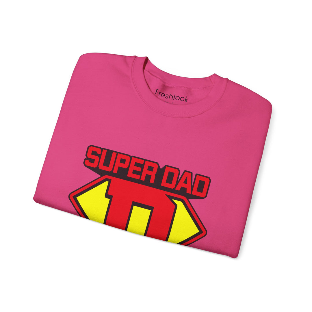 Dad’s Sweatshirt – Super Dad Design