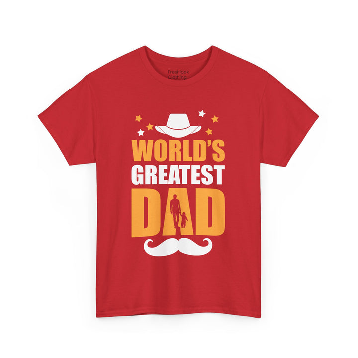 Dad's T-Shirt - World's Greatest Dad Design