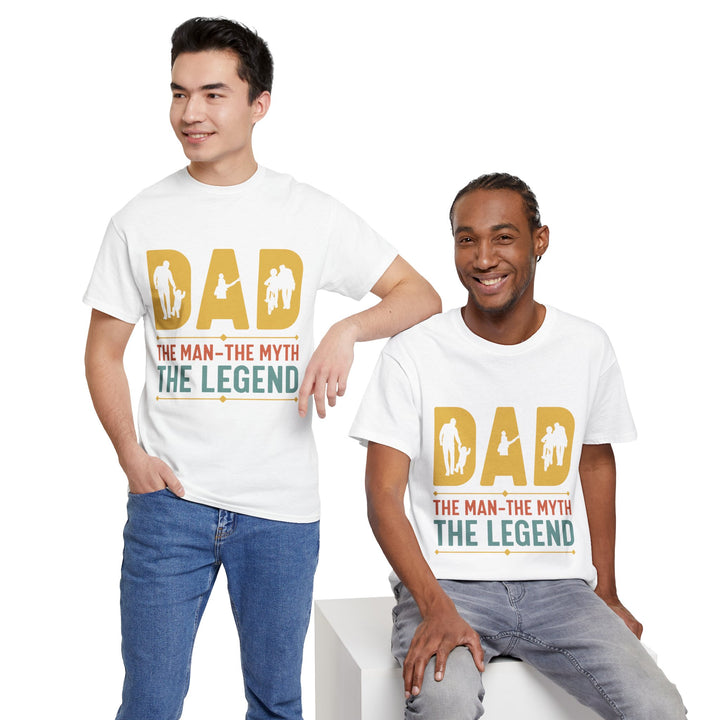 Dad's T-Shirt - Dad The Man The Myth The Legend Design